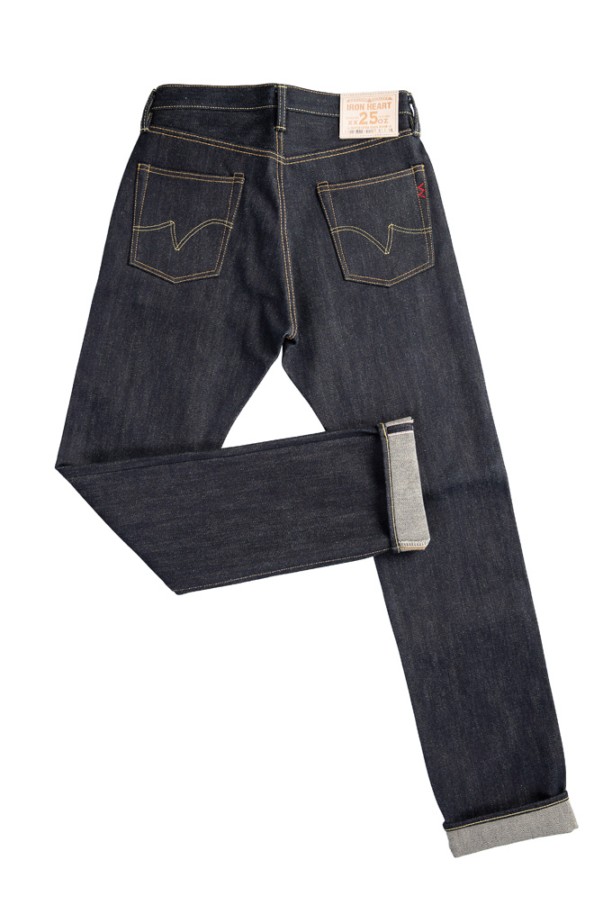 Iron Heart 888-XHS Jeans - High-Rise Straight Tapered 25oz
