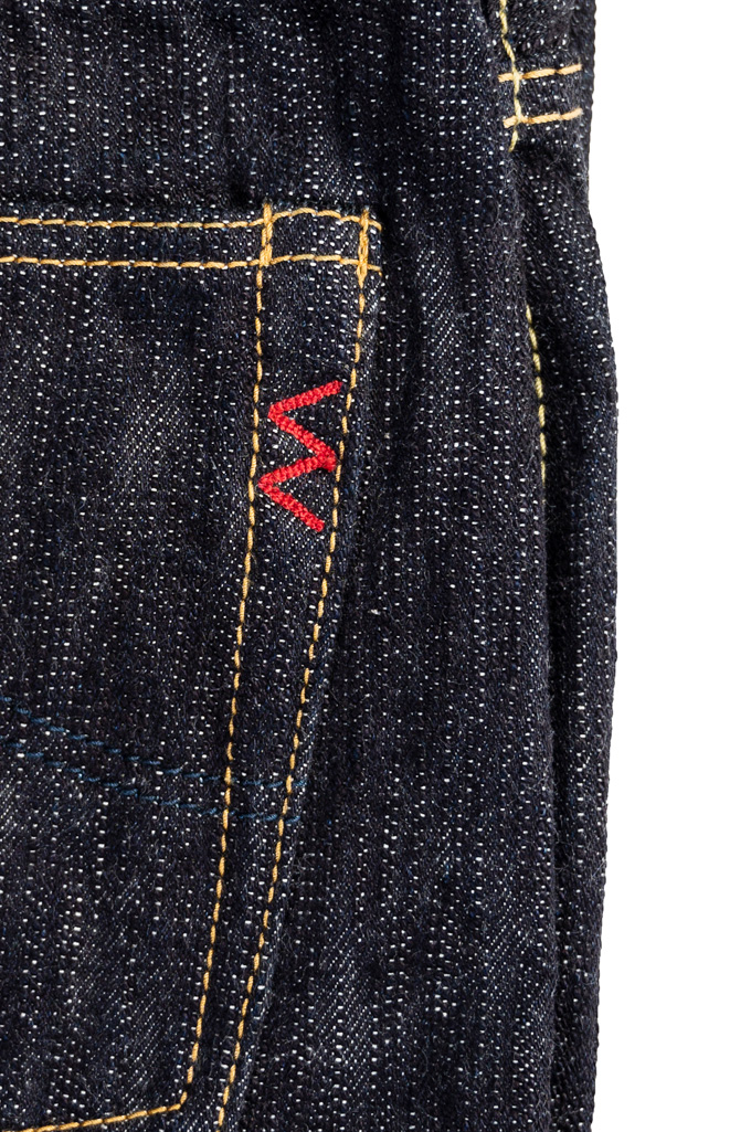 Iron Heart Slubby Selvedge Jeans - 633s-SLB Straight Tapered - Image 6