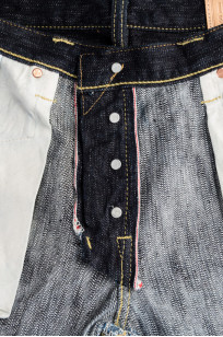 Iron Heart Slubby Selvedge Jeans - 633s-SLB Straight Tapered - Image 14