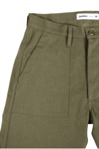 3sixteen Fatigue Pant - Washed Olive HBT - Image 7
