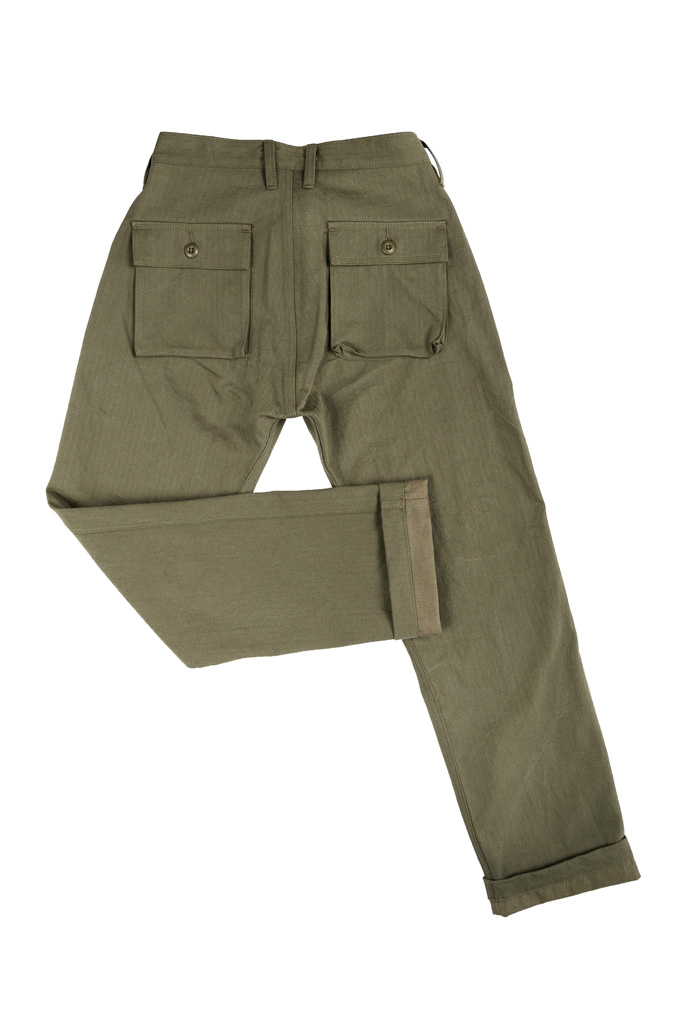 3sixteen Fatigue Pant - Washed Olive HBT - Image 11