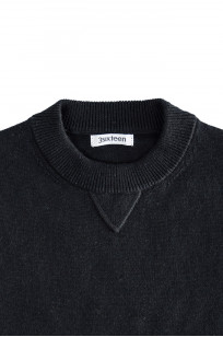 3sixteen Cotton/Linen Knit Short Sleeve T-Shirt - Black - Image 1