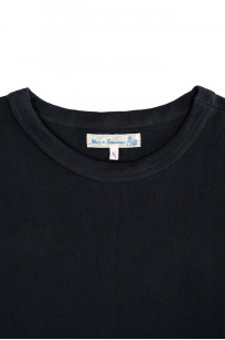 Merz b. Schwanen 2-Thread Heavyweight T-Shirt - Cotton Pique Charcoal - 214PK.98 - Image 4