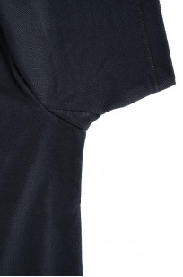 Merz b. Schwanen 2-Thread Heavyweight T-Shirt - Cotton Pique Charcoal - Image 6