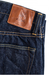 Pure Blue Japan BRK-019-ID Jeans - 13.5oz Broken Twill Denim Straight Tapered - Image 2
