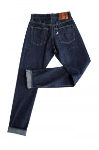 Pure Blue Japan BRK-019-ID Jeans - 13.5oz Broken Twill Denim Straight Tapered - Image 9