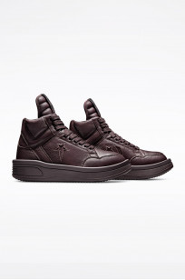 Rick Owens x Converse TURBOWPN - Clay Leather (Burgundy) - Image 6