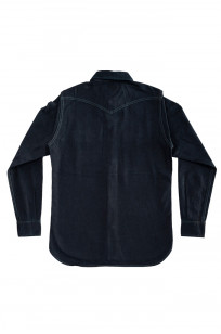 Iron Heart 10oz Western Shirt - IHSH-321-OD - Indigo Overdyed Black - Image 10