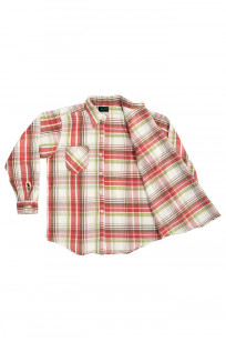 Stevenson Dominator Bleached/Overdyed Flannel - Red - Image 7