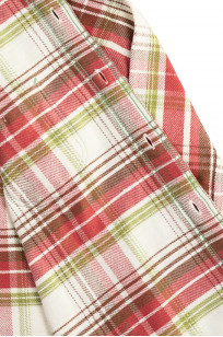 Stevenson Dominator Bleached/Overdyed Flannel - Red - Image 8