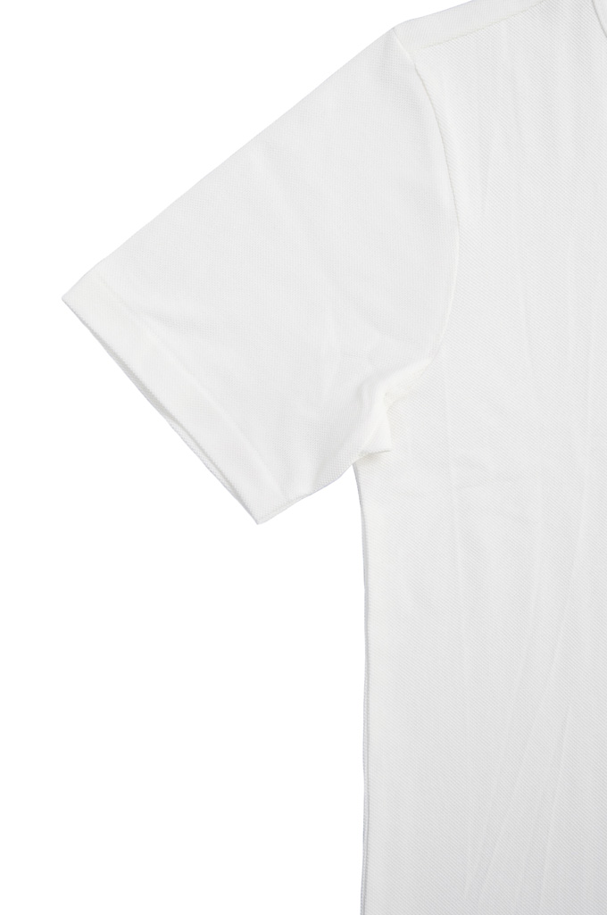 Merz b. Schwanen 2-Thread Heavyweight T-Shirt - Cotton Pique White - 214PK.01 - Image 2