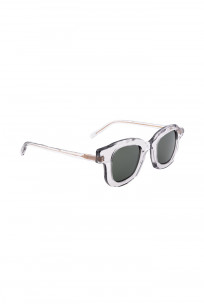 Masahiro Maruyama Acetate Sunglasses - MM-0068 / #3 Clear Gray - Image 1