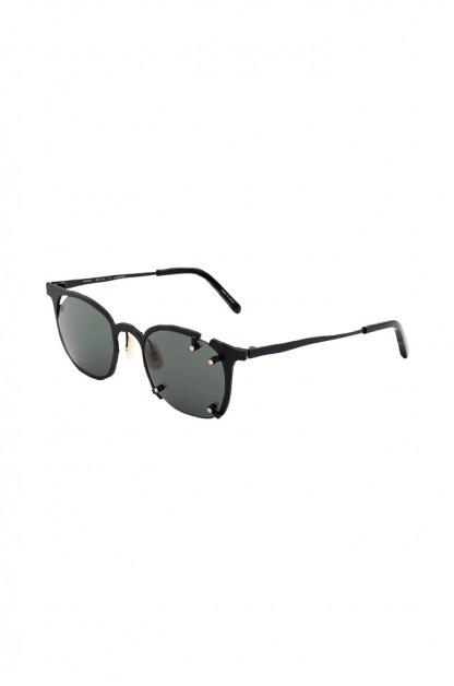 Masahiro Maruyama Titanium Sunglasses - MM-0061 / #1 Black