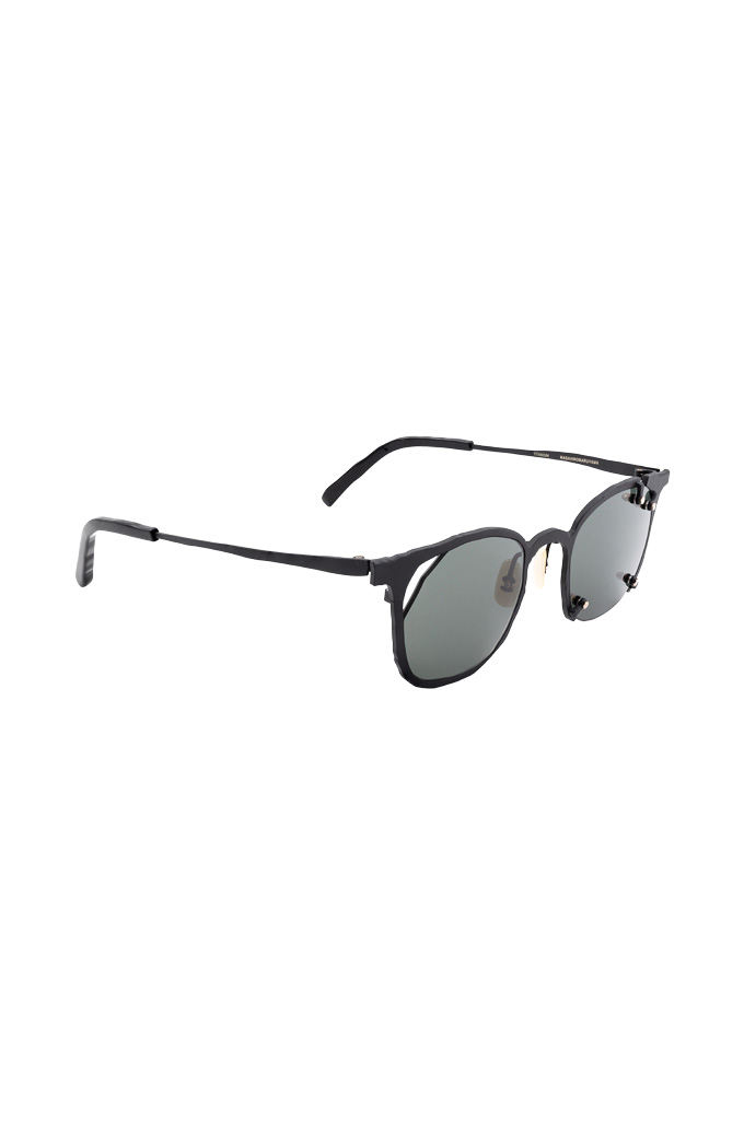 Masahiro Maruyama Titanium Sunglasses - MM-0061 / #1 Black - Image 1