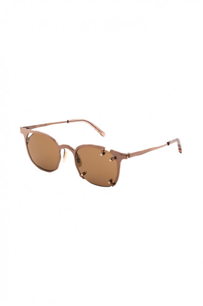 Masahiro Maruyama Titanium Sunglasses - MM-0061 / #4 Bronze/Brown
