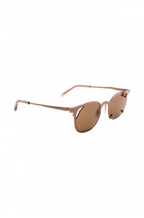 Masahiro Maruyama Titanium Sunglasses - MM-0061 / #4 Bronze/Brown - Image 1