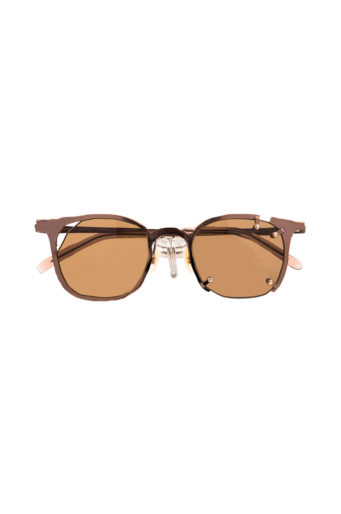 Masahiro Maruyama Titanium Sunglasses - MM-0061 / #4 Bronze/Brown