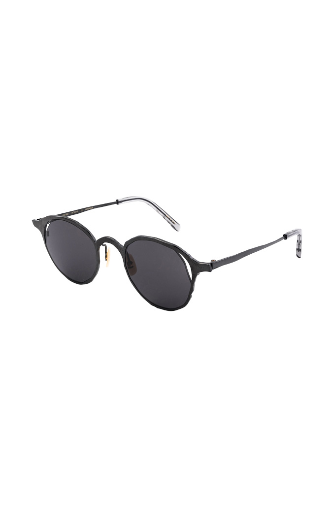 Masahiro Maruyama Titanium Sunglasses - MM-0064 / #3 Bronze/Black - Image 0