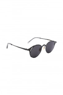Masahiro Maruyama Titanium Sunglasses - MM-0064 / #3 Bronze/Black - Image 1