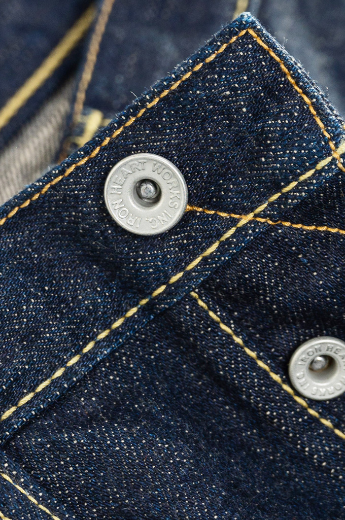 Iron Heart 777s-18 Vintage Denim Jeans - Slim Tapered - Image 4