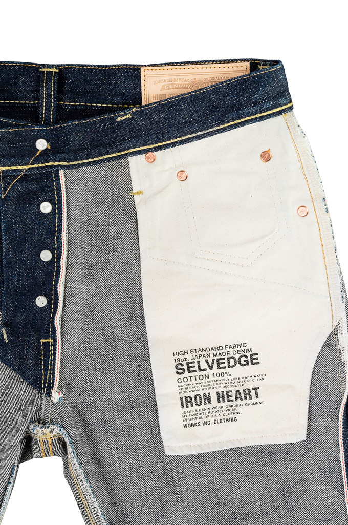 Iron Heart 777s-18 Vintage Denim Jeans - Slim Tapered - Image 16