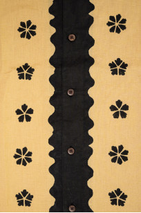 3sixteen Vacation Shirt - Black/Tan Studio Floral - Image 6