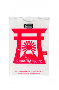 Samurai Heavyweight Series T-Shirt - Logo’d Pocket White - Image 1