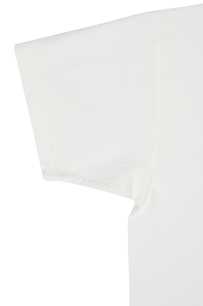 Samurai Heavyweight Series T-Shirt - Logo’d Pocket White - Image 3