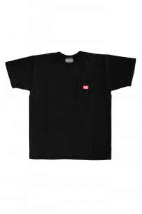 Samurai Heavyweight Series T-Shirt - Logo’d Pocket Black - Image 0