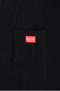 Samurai Heavyweight Series T-Shirt - Logo’d Pocket Black - Image 2