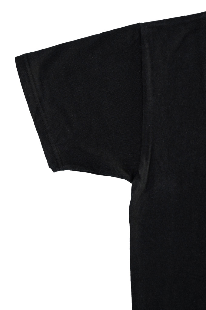 Samurai Heavyweight Series T-Shirt - Logo’d Pocket Black - Image 3