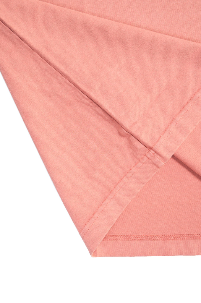 3sixteen Garment Dyed Pocket T-Shirt - Faded Pink - Image 5