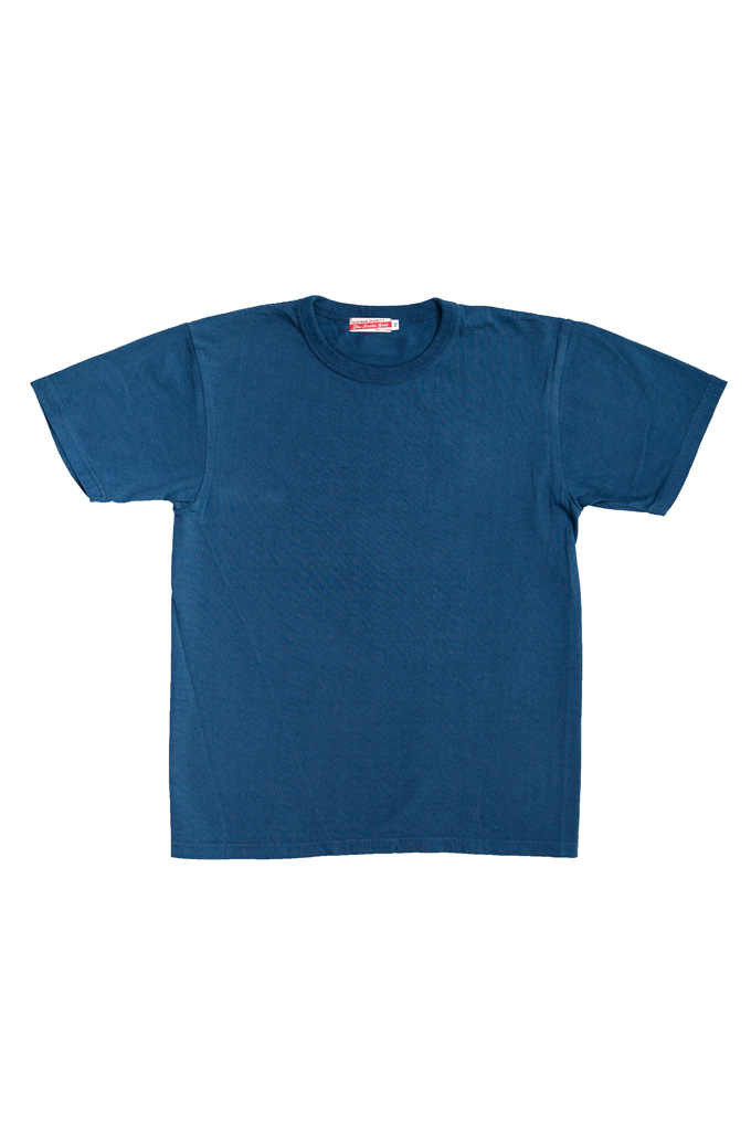 Strike Gold Blank Loopwheeled T-Shirt - Navy - Image 0