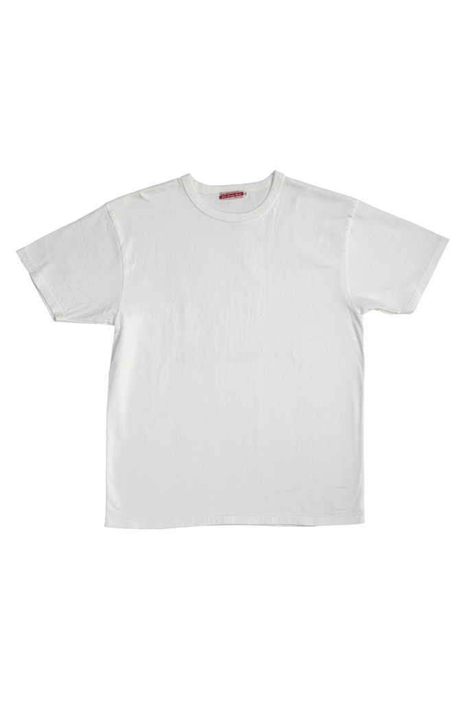 Strike Gold Blank Loopwheeled T-Shirt - White - Image 0