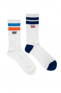 Samurai Striped Athletic Socks - Image 0