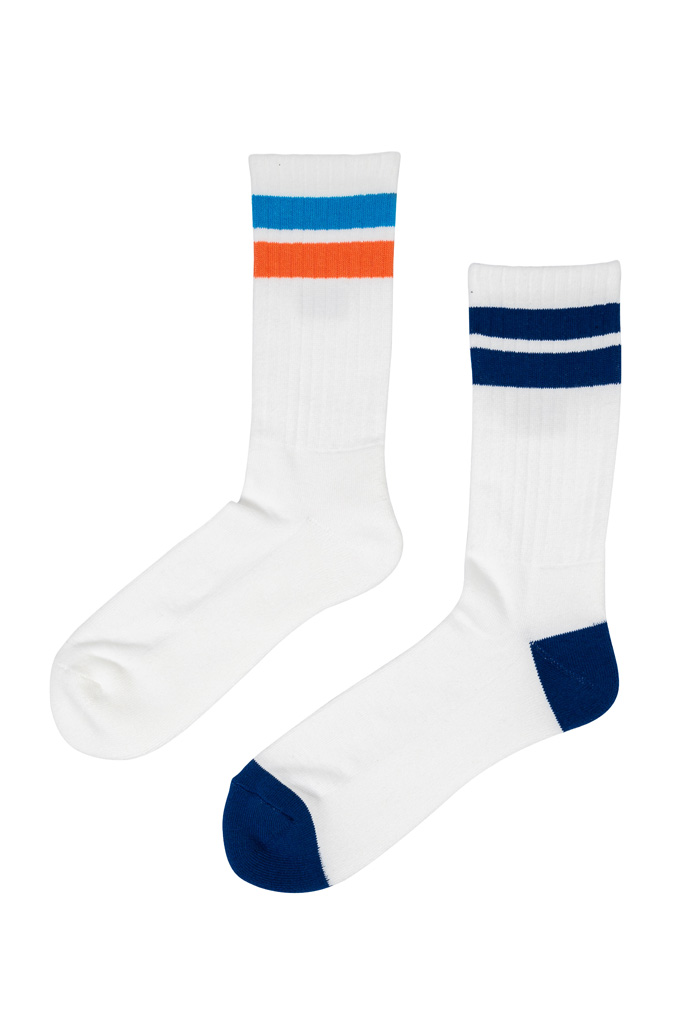 Samurai Striped Athletic Socks - Image 2