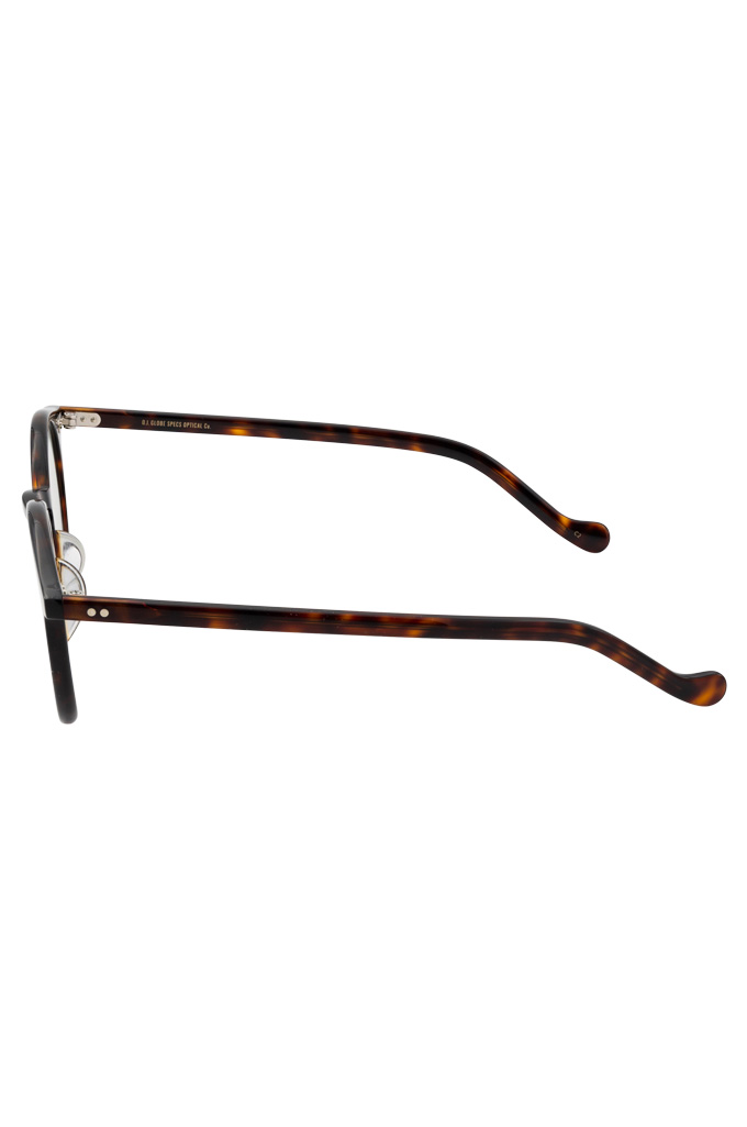 Globe Specs x Old Joe Acetate Glasses - Salinger - C2 Dark Tortoise - Image 4