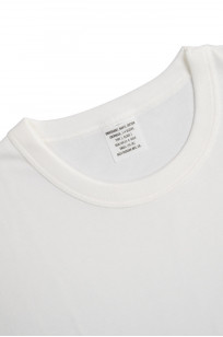 Buzz Rickson Gov. Issue Blank T-Shirt - White - Image 4