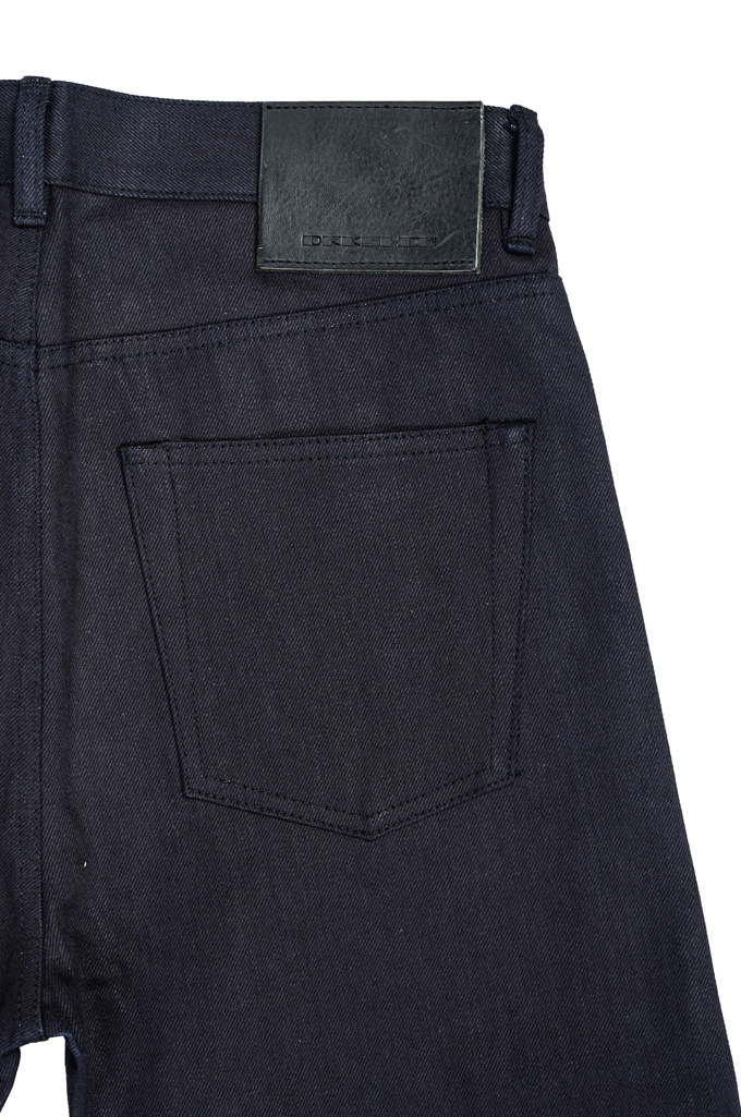Rick Owens DRKSHDW Detroit Jeans - Made In Japan 13.75oz Indigo/Black Denim