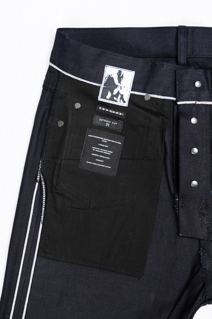 Rick Owens DRKSHDW Detroit Jeans - Made In Japan 13.75oz Indigo