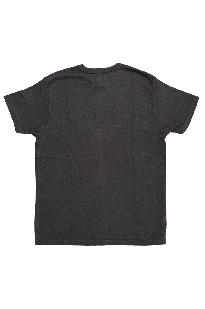 Samurai ZERO FABRIC T-Shirt - Black (Kuromame - Black Soybean Dyed) - Image 4