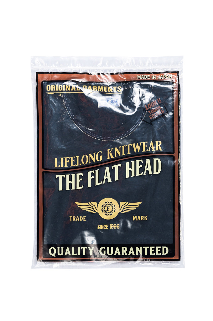 Flat Head THE OTHER THC Heavyweight T-Shirt - Black