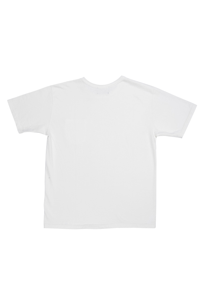 Studio D'Artisan Suvin Gold Loopwheeled T-Shirt - White