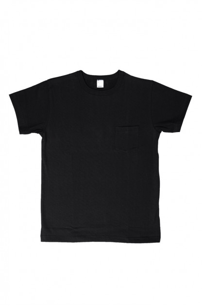 3sixteen Heavyweight T-Shirts / 2-Pack - Black w/ Pocket Rinsed