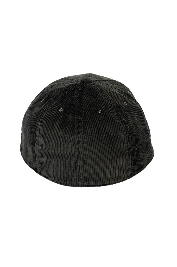 Poten Japanese Made Cap - Cord & Velvet Black