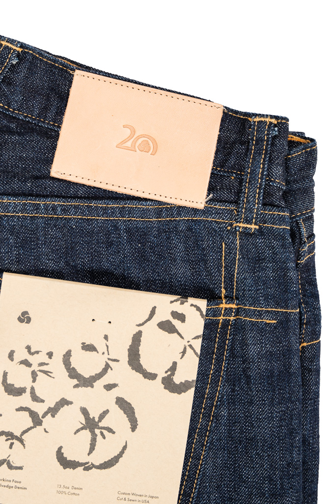 3sixteen CS-BF1x Burkina Faso Selvedge Jeans - Classic Straight