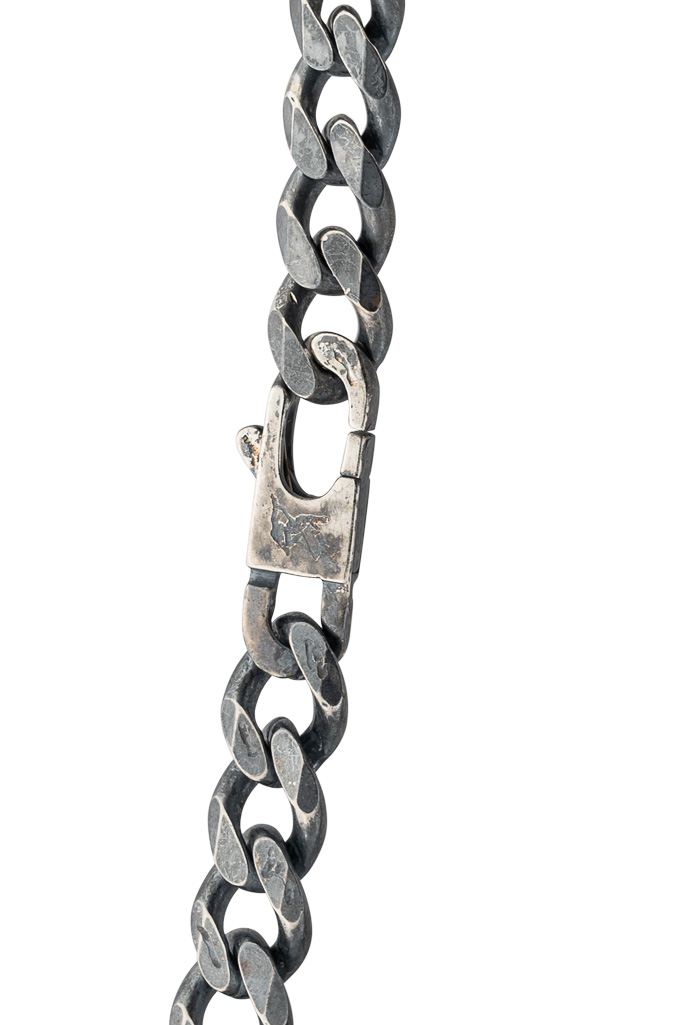 Eskhaton Heavy Eroded Curb Chain Necklace