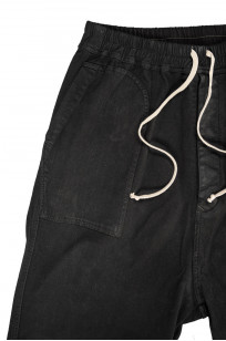 Rick Owens DRKSHDW Bela Shorts - Blackety Black Denim - Image 7
