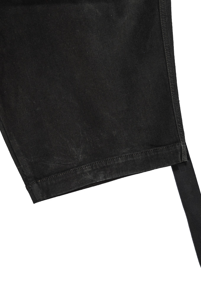 Rick Owens DRKSHDW Bela Shorts - Blackety Black Denim - Image 8