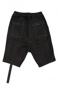 Rick Owens DRKSHDW Bela Shorts - Blackety Black Denim - Image 10